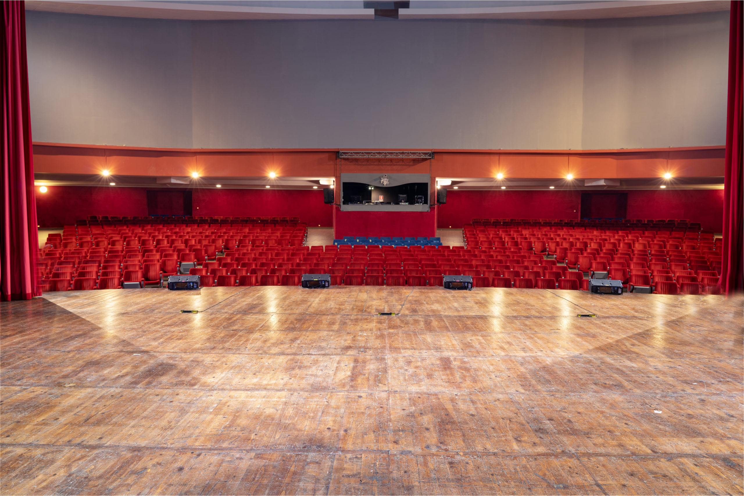 palco con vista sala Teatro Lendi